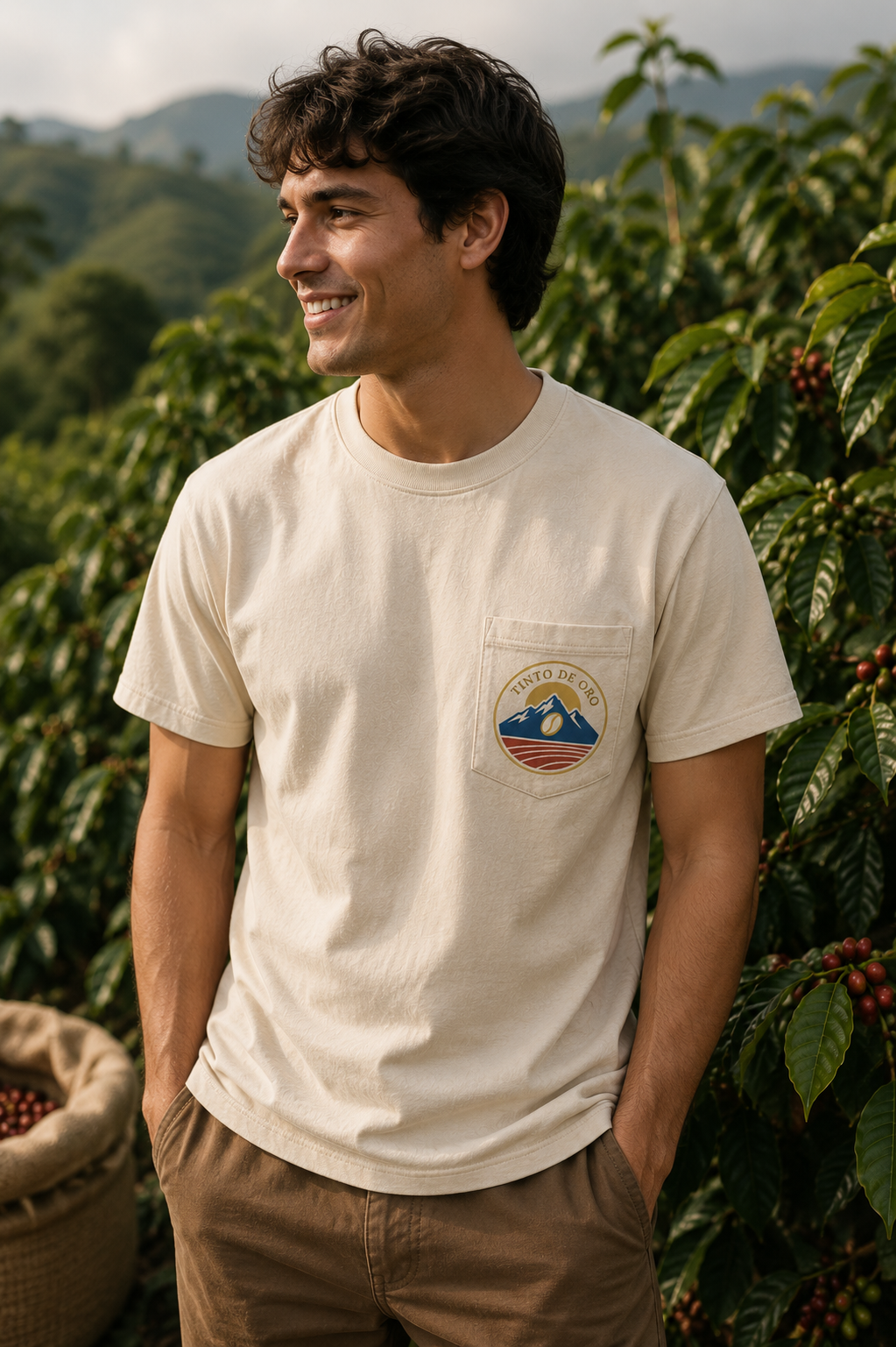 Tinto de Oro Signature Pocket T-Shirt